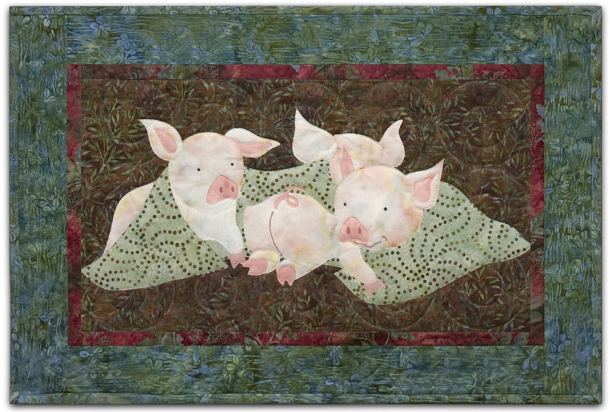 pigs-in-a-blanket-applique-pattern-complete-quilt-instructions